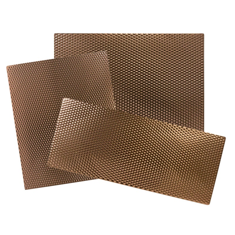 Range Kleen Stove Mats/Countertop Protector Mats in Copper (Set of 3) - Image 1